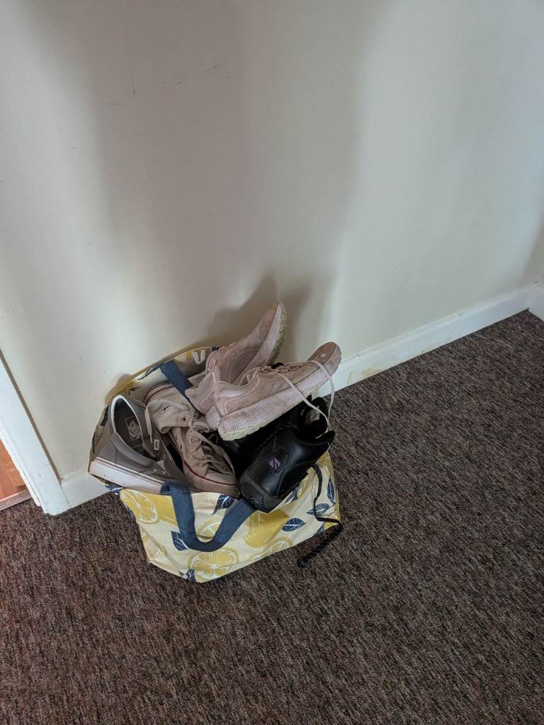 Footwear,Converse, Vans Nike and hiking boots