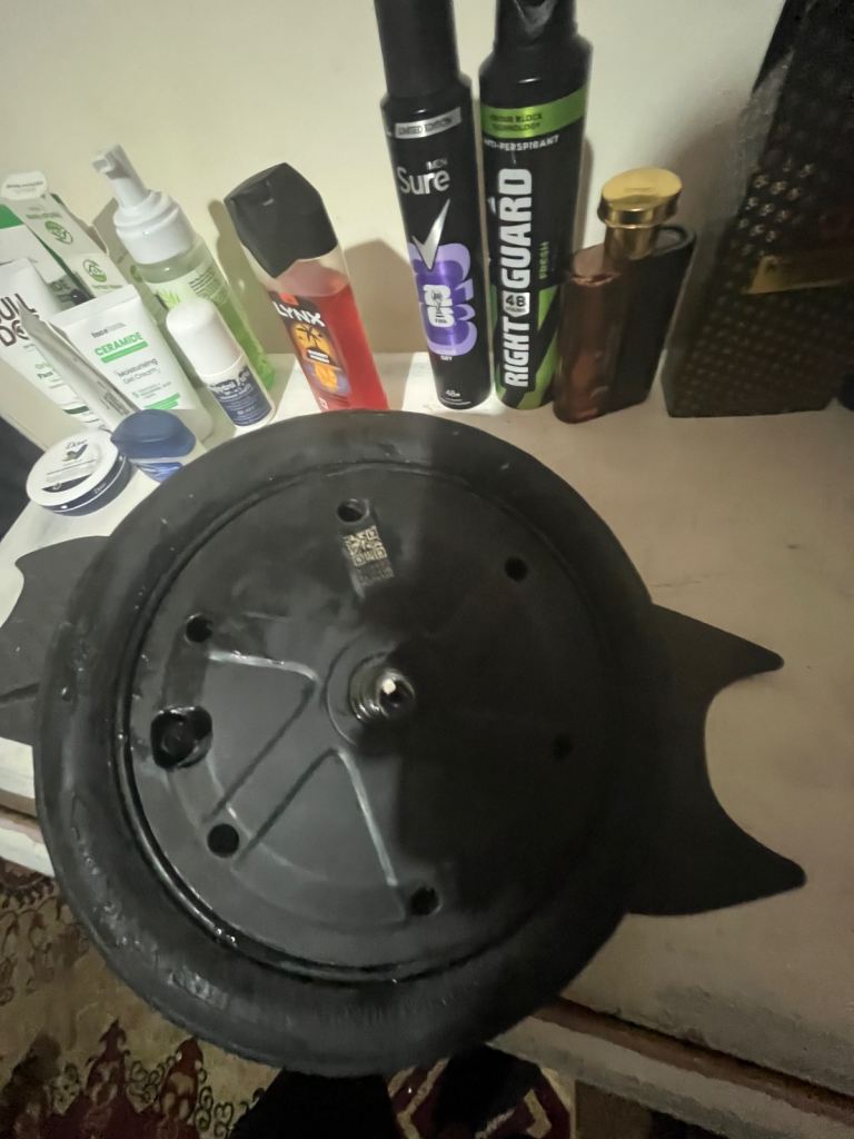Black Electric Scooter Motor - Fair Condition, Spares or Repair