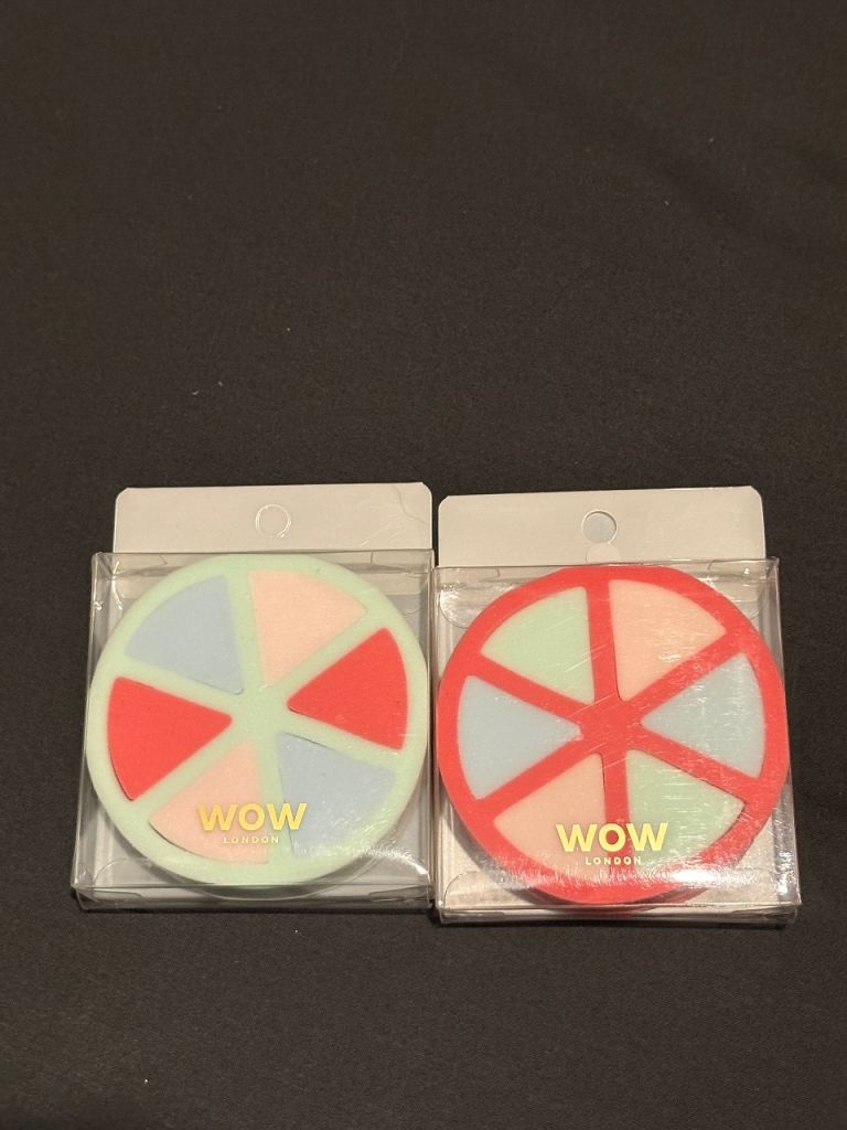 WOW London 2 Packs Make Up Blender RRP £10 Each