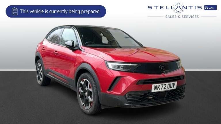 2022 Vauxhall Mokka 1.2 Turbo GS Line SUV 5dr Petrol Auto Euro 6 (s/s) (130 ps) SUV Petrol Automatic