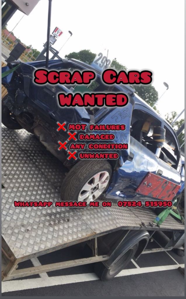 Looking To Sell Your Scrap Vehicle