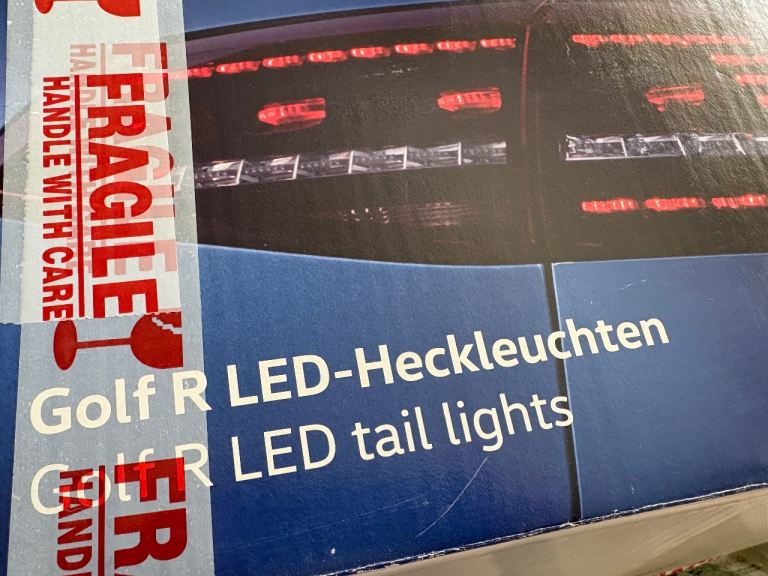 VW Golf R LED Tail Lights (x3) Mk 7