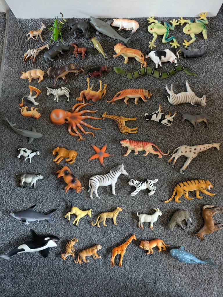 Toy Animals and Fences