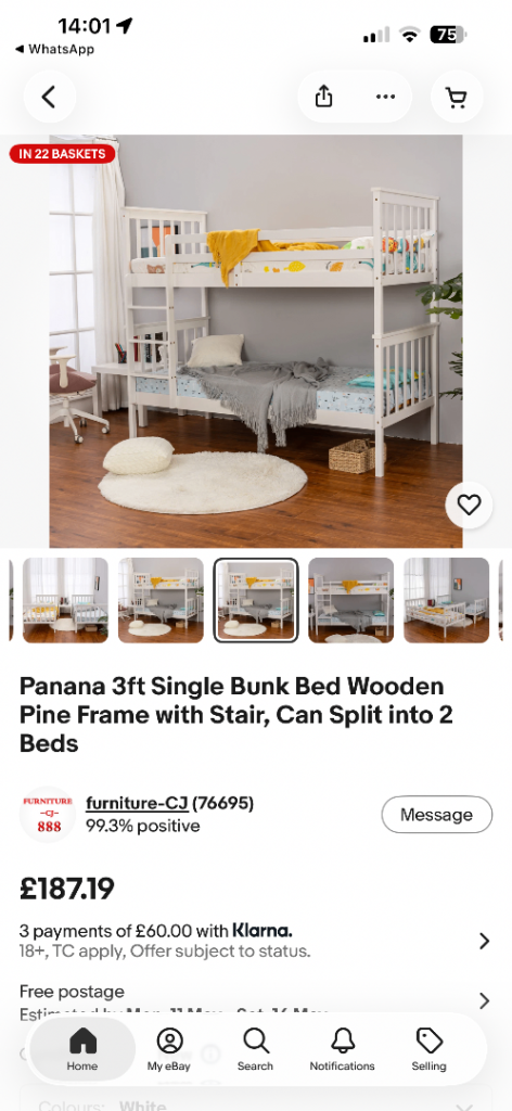 Bunk beds 