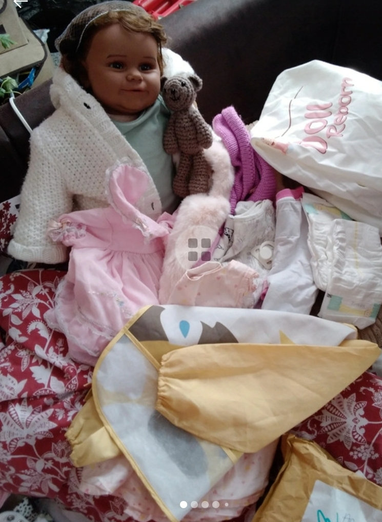 Brand new ethnic Maddie reborn doll