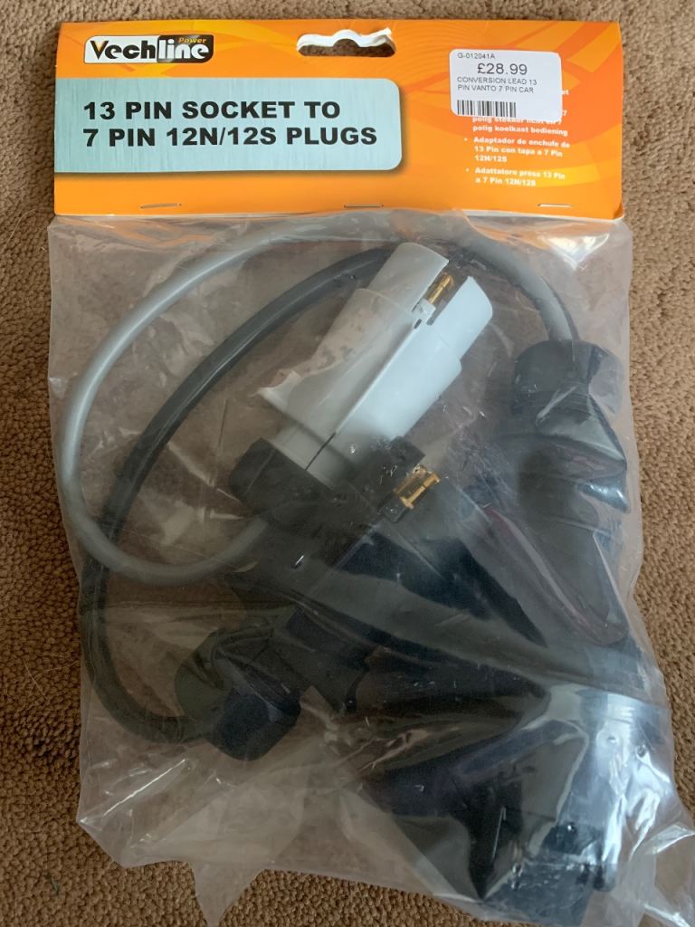 7 pin to 13 pin crossover