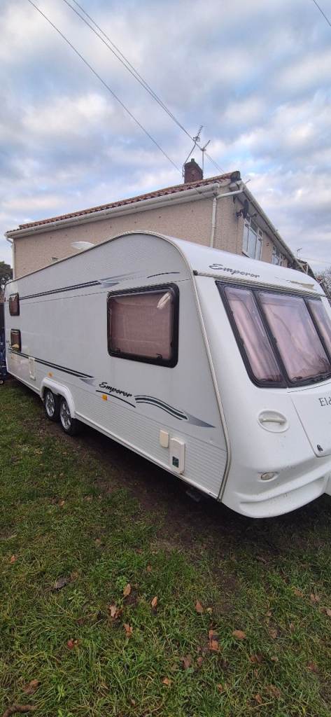 Caravan 6 berth with motor mover & awning for sale Norwich Norfolk 