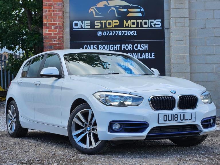 2018 BMW 1 Series 2.0 118d Sport Euro 6 (s/s) 5dr HATCHBACK Diesel Manual