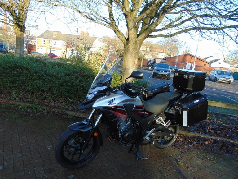 Honda CB500 XA-J 2019 Adventure Tourer fully spect loaded with extras low miles 