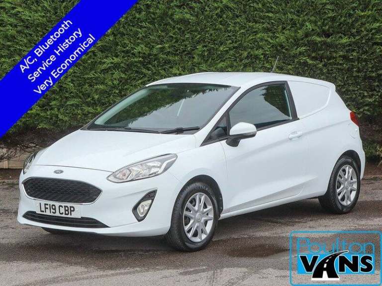 2019 Ford Fiesta Van 1.5TDCI 85PS, 6 Speed Van, Bluetooth, Air Con, Service History, Very Econom ...