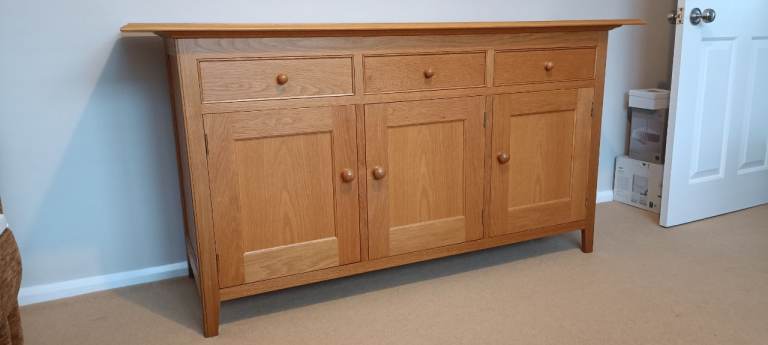 Shaker Style Oak Sideboard 