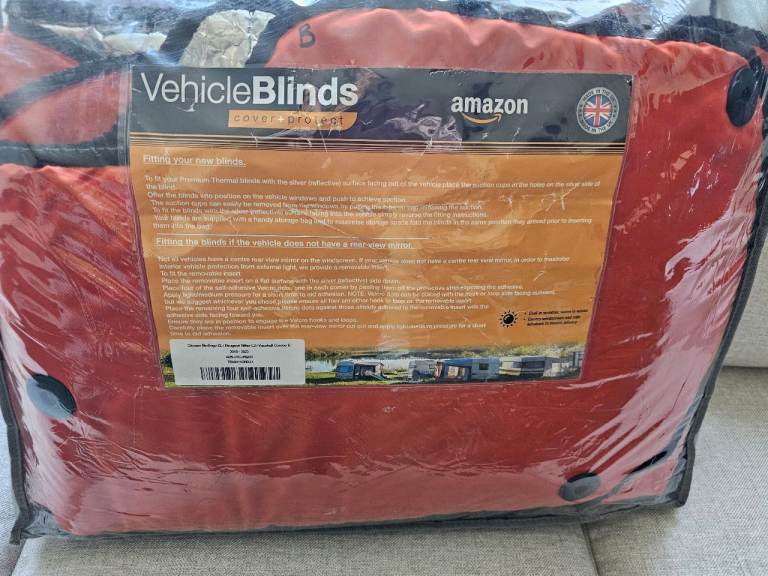 WINDOW BLINDS*Thermal*WILL FIT* CITROËN BERLINGO XL *,  * PEUGEOT RIFTER L2 * OR * VAUXHALL COMBO E
