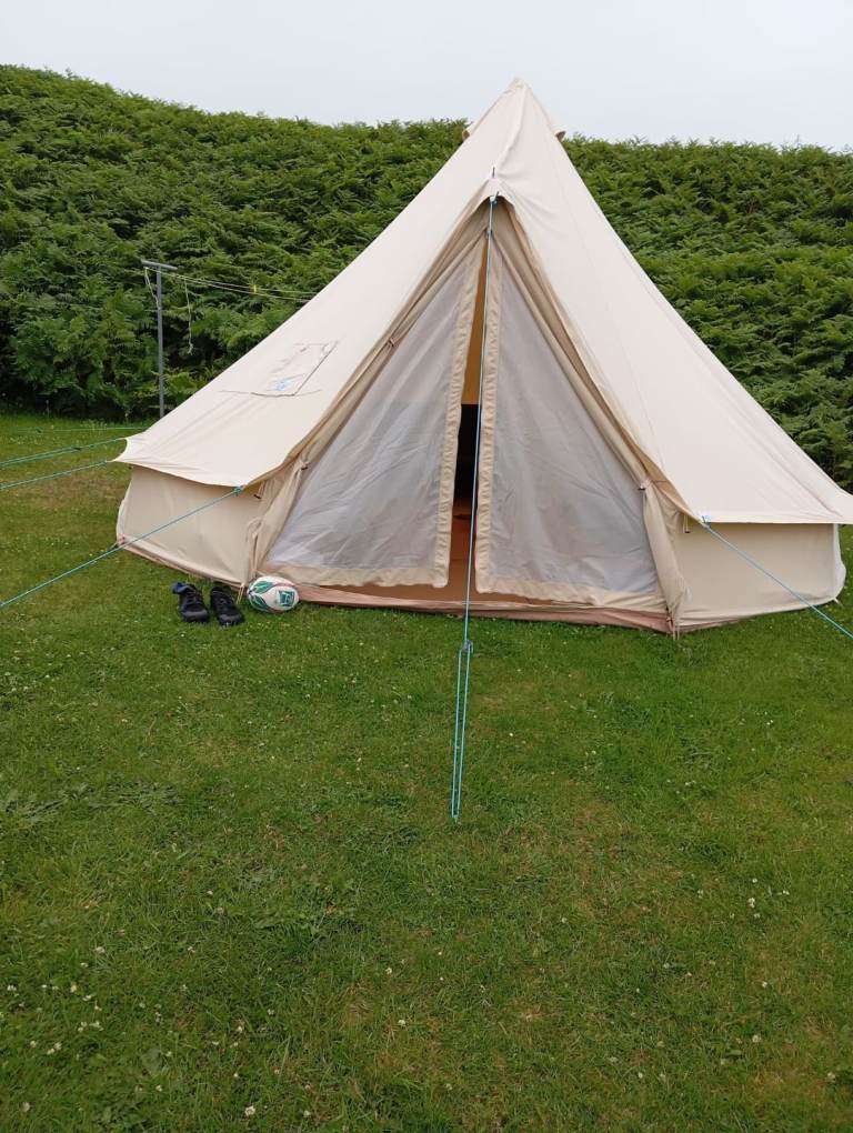 5 METER BELL TENT + FLOOR COVERING 🎪