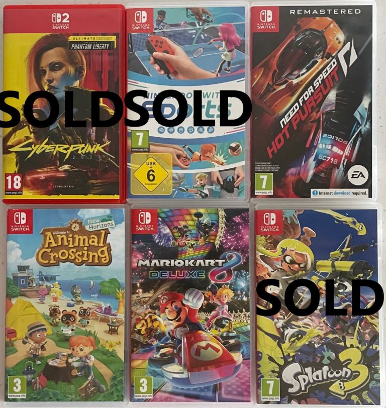 Nintendo Switch/Switch 2 Games