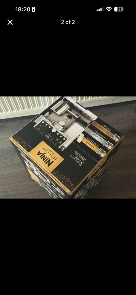 Ninja Pro Luxe Coffee Machine - Brand New, Boxed