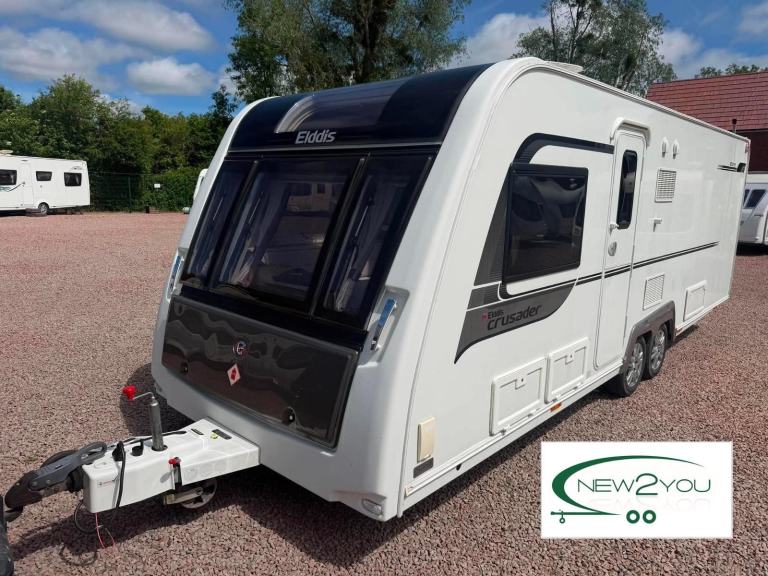 2014 Elddis Crusader Storm 4 Berth TRANSVERSE BED Caravan - STOCK H093
