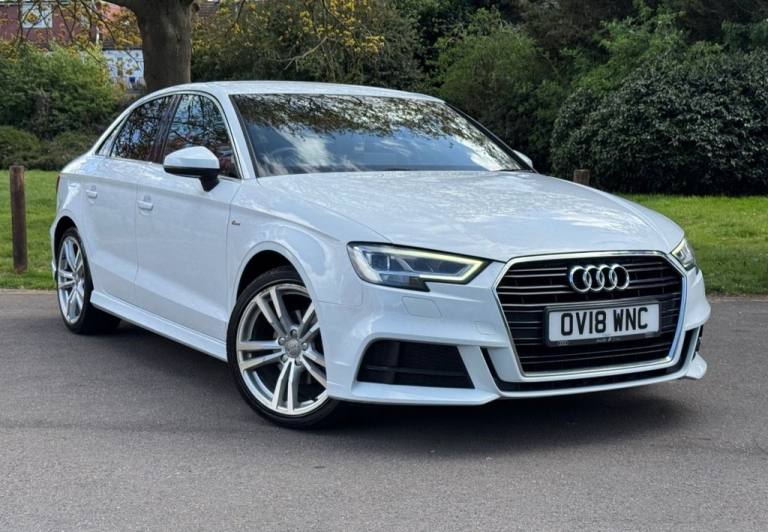 2018 Audi A3 1.6 TDI 116 S Line 4dr S Tronic SALOON DIESEL Automatic