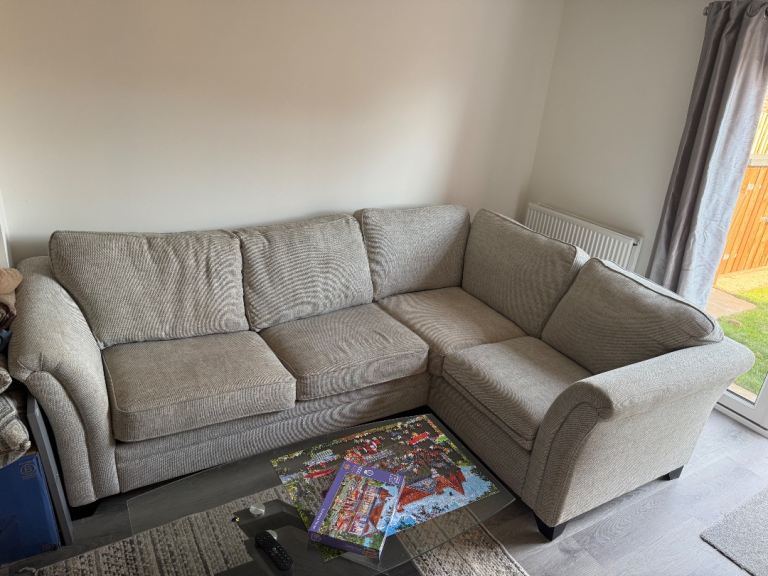 Grey sofa bed