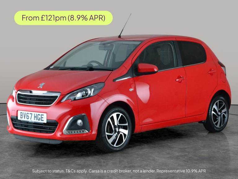 2017 Peugeot 108 1.2 PureTech Allure Hatchback 5dr Petrol Manual Euro 6 (82 ps) - KEYLESS ST Hatc...