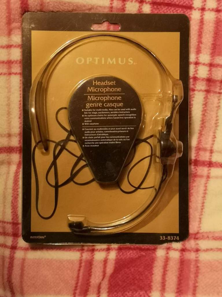 New optimus headset microphone