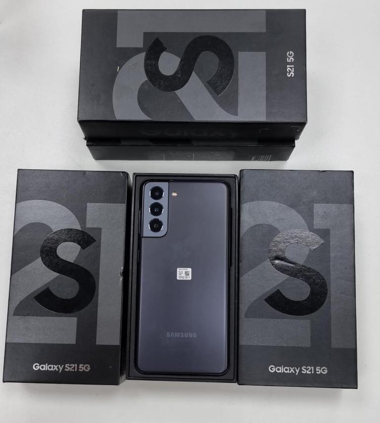 SAMSUNG S21 LIKE NEW BOX
