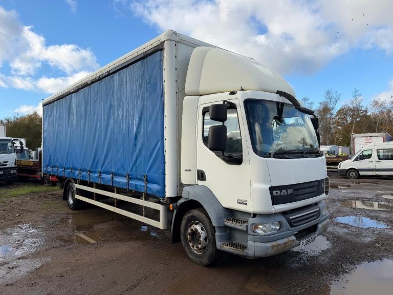 DAF TRUCKS LF55 [Phone number removed]ton curtain side truck tail lift Manaul 
