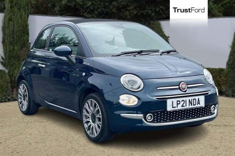 2021 Fiat 500 Dolcevita Manual Convertible Petrol Manual