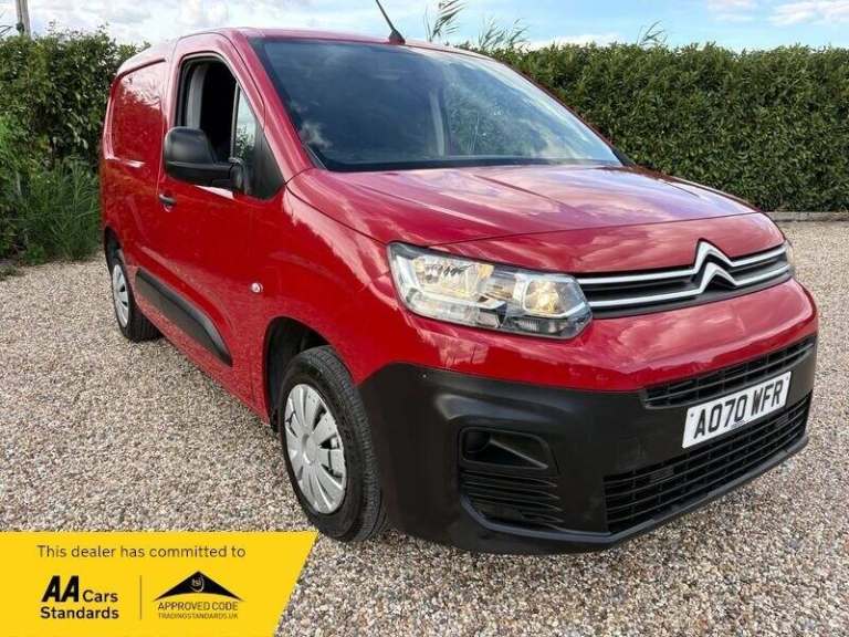 2020 Citroen Berlingo 1.5 BlueHDi 650 X M Panel Van 5dr Diesel Manual SWB Euro 6 (s/s) (75 ps) Pa...