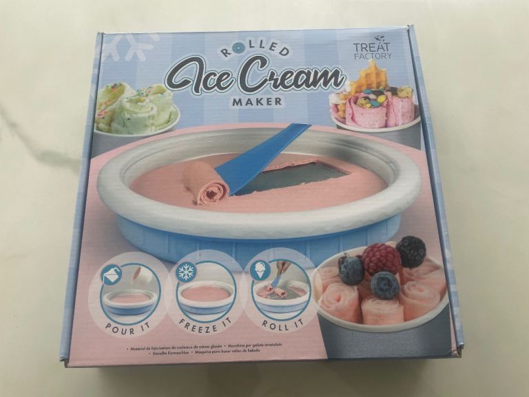 Rolled Ice Cream Maker 