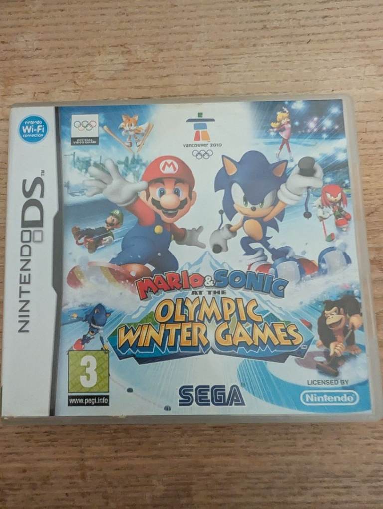 Mario and Sonic Winter Olympic Games - DS game