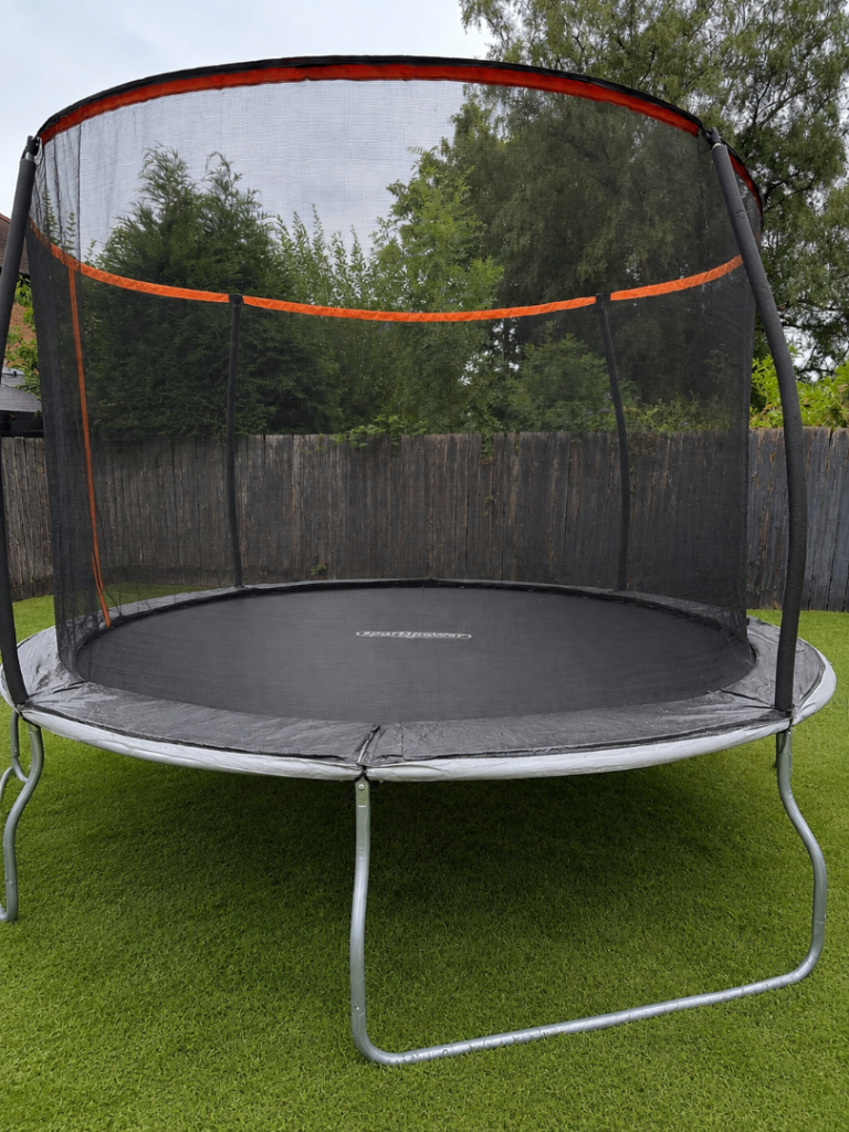 Sportspower Sport-Pro 12ft Trampoline with Folding Enclosure – Good Condition