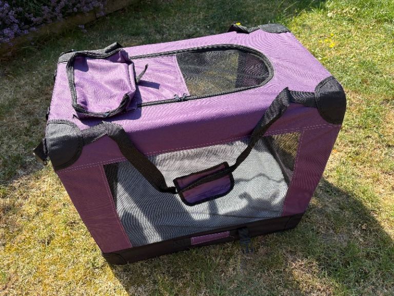 Folding pet carrier 