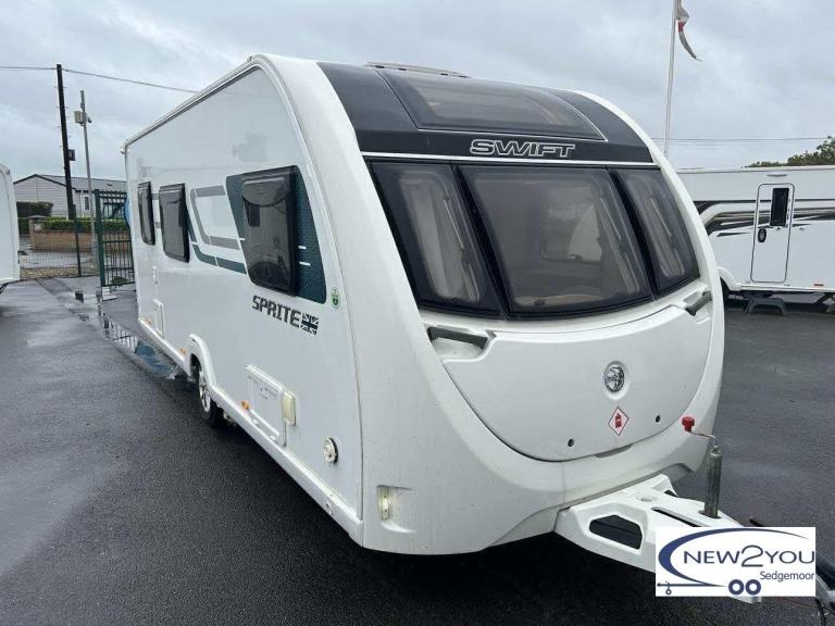 image for 2018 Swift Sprite Major 6 - FIXED BUNKS - 6 Berth Caravan - STOCK NO S087