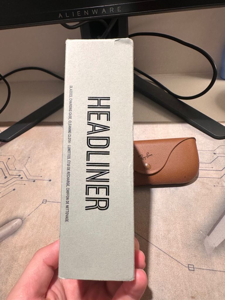 Ray-Ban Meta Headliner Sunglasses Charging Case - Nearly NEW!