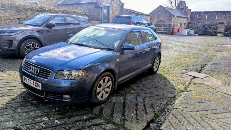 Audi A3 Blue 3 door automatic 