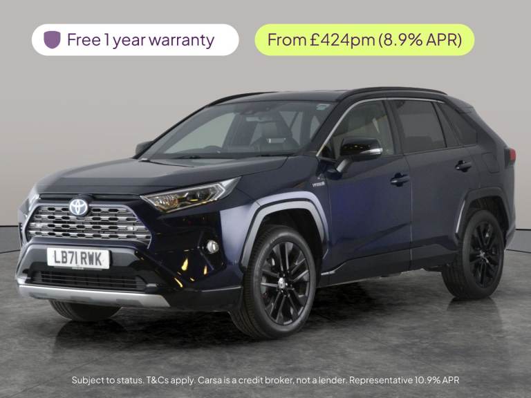 2022 Toyota RAV4 2.5 VVT-i Hybrid Dynamic 5dr CVT 2WD ESTATE PETROL/ELECTRIC Automatic