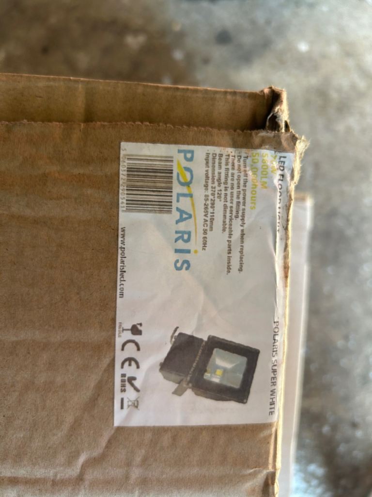 NEW Polaris 70W LED Flood Light – Black