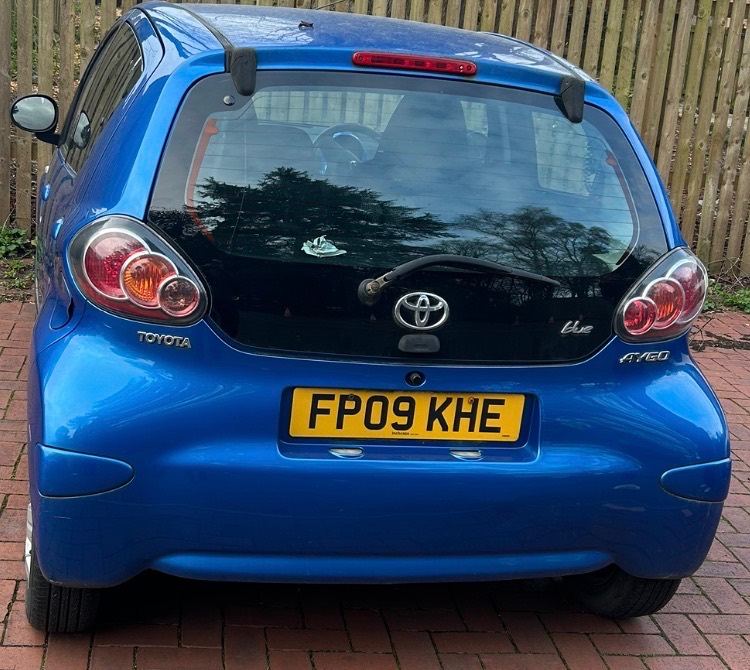 Toyota Aygo Blue 2009 – Low Mileage – Long MOT – Petrol