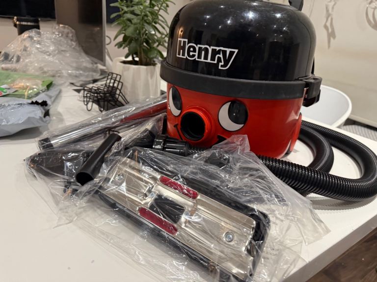 Henry cylinder vacuum cleaner + warranty 
