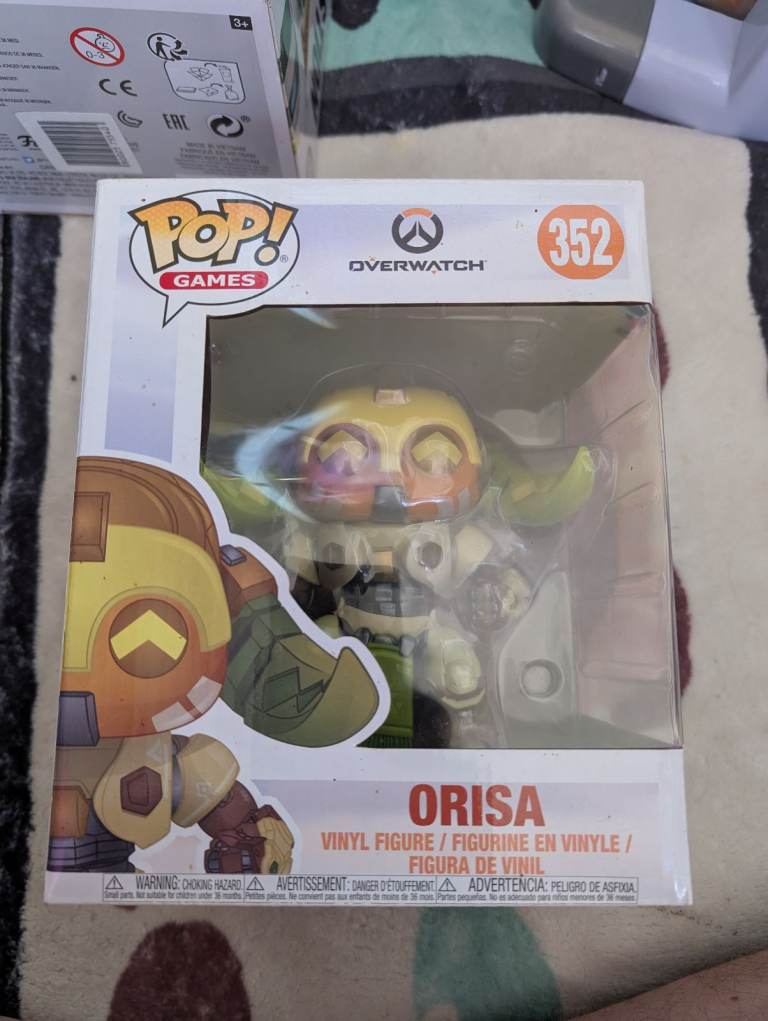 Overwatch orisa and bastion pops