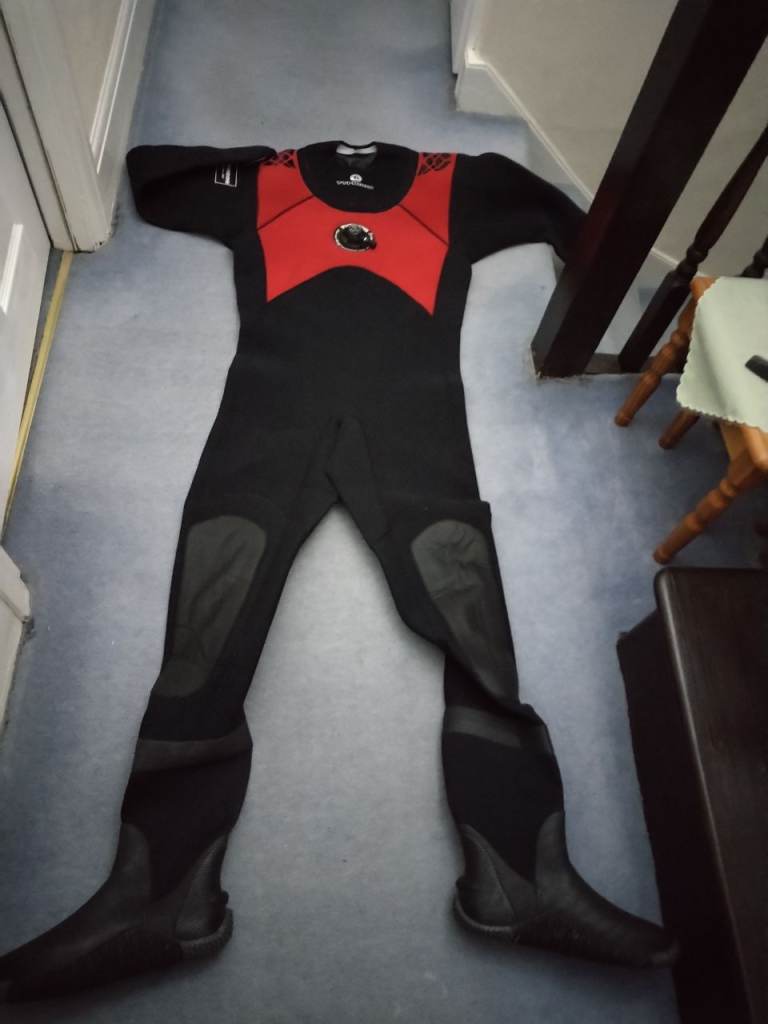 TYPHOON SCUBA DIVING DRY SUIT 
