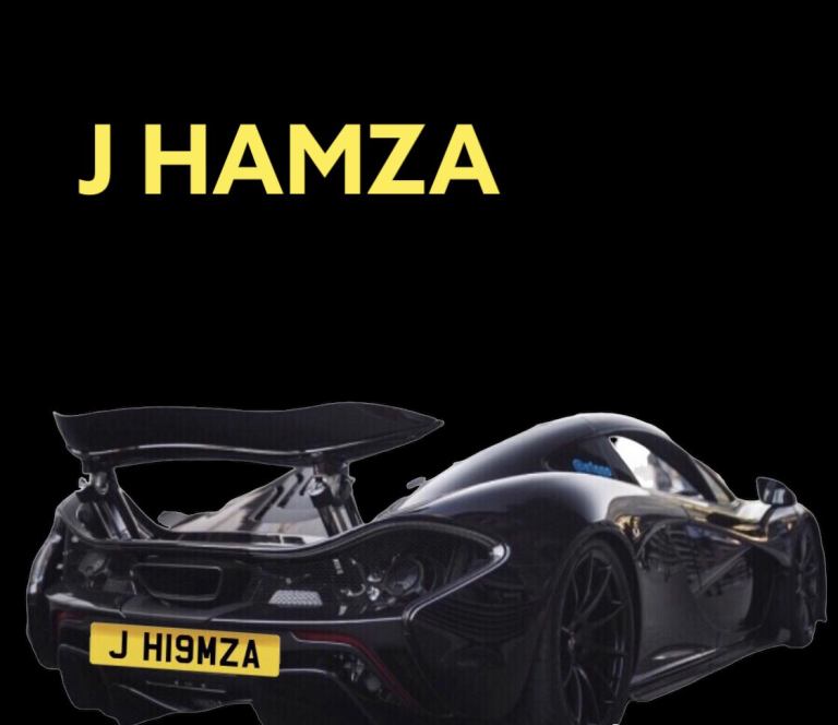 HAMZA ..Private number plate 