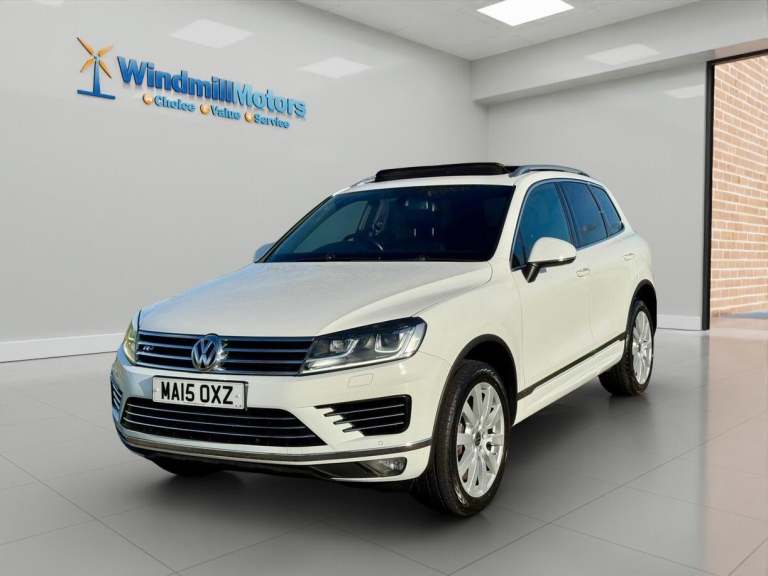 2015 Volkswagen Touareg 3.0 V6 TDI BlueMotion Tech 262 R-Line 5dr Tip Auto ESTATE DIESEL Automatic