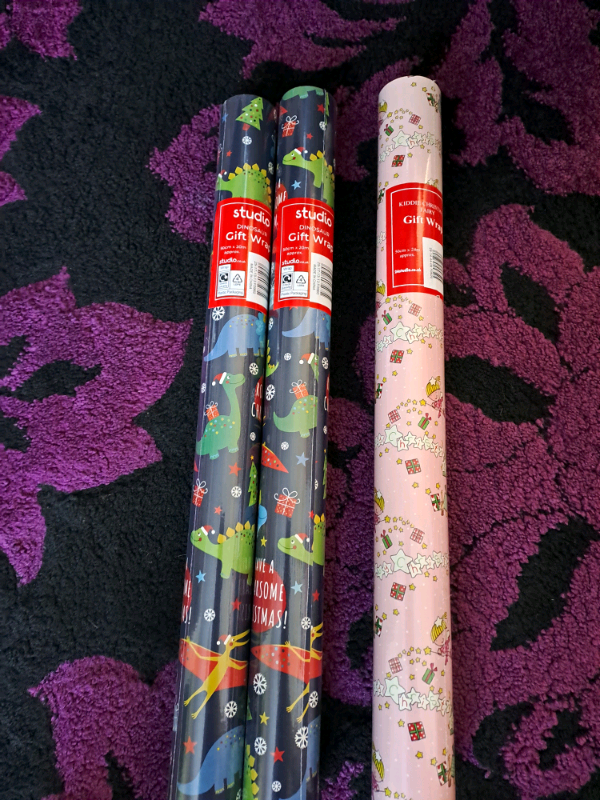 Children's Xmas wrapping paper