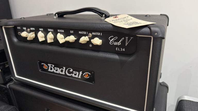 Bad Cat Cub V Head EL34 40W (EF86 / 12AX7 Channels) 