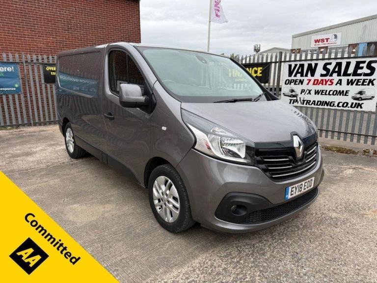 2018 18 RENAULT TRAFIC 1.6 DCI ENERGY 27 SPORT NAV PANEL VAN 5DR DIESEL MANUAL S
