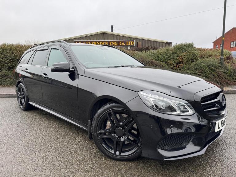 MERCEDES E CLASS ESTATE E350 BlueTEC AMG NIGHT EDITION PREMIUM 9G-TRONIC AUTO