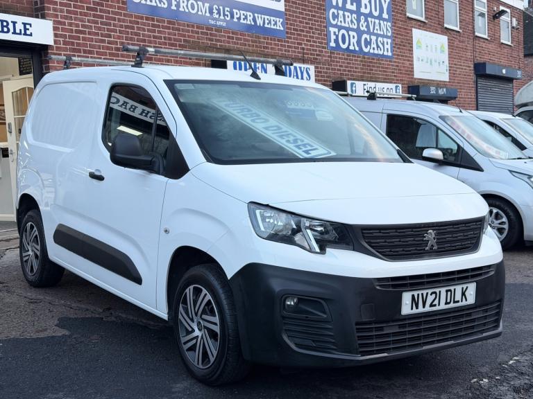 2021 Peugeot Partner 1000 1.5 BlueHDi 100 Professional Van PANEL VAN Diesel Manual