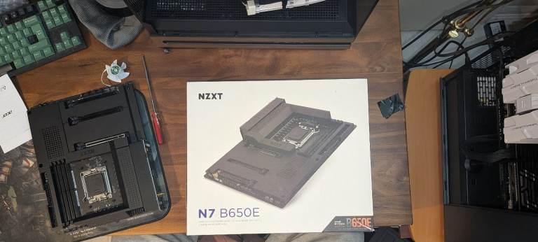 Faulty for parts nzxt N7 B650E am5 motherboard