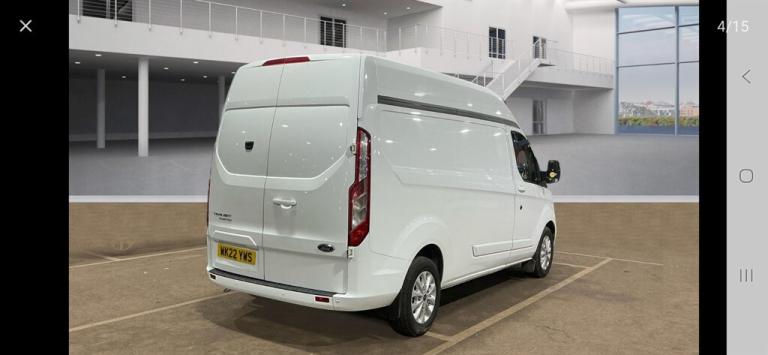 2022 Ford Transit Custom 2.0 EcoBlue 170ps High Roof Limited Van PANEL VAN DIESEL Manual